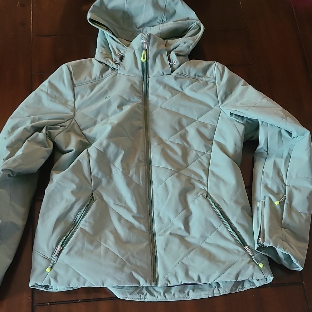 Obermeyer Light Green Ski Jacket